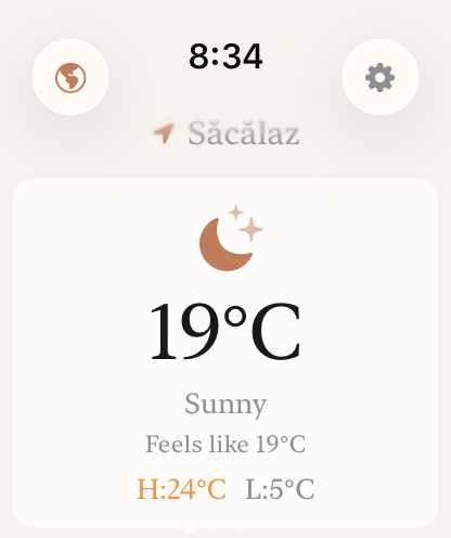 Magic Weather on Apple Watch
